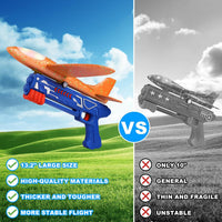 Fuwidvia 3 Pack Airplane Launcher Toys - Blue&green&orange - image 4