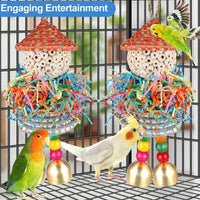 Bird Toys, Cockatiel, Conure, Love Birds, Parakeets - Medium D - image 3