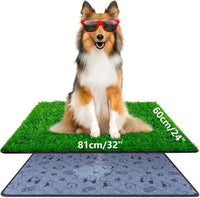 Pee Pads for Dogs with Fake Grass