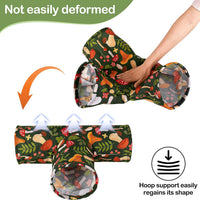 Bienbee Guinea Pig Tunnel, 3 Way Washable Guinea Pig Hideout - Mushroom / 3-Way - image 4