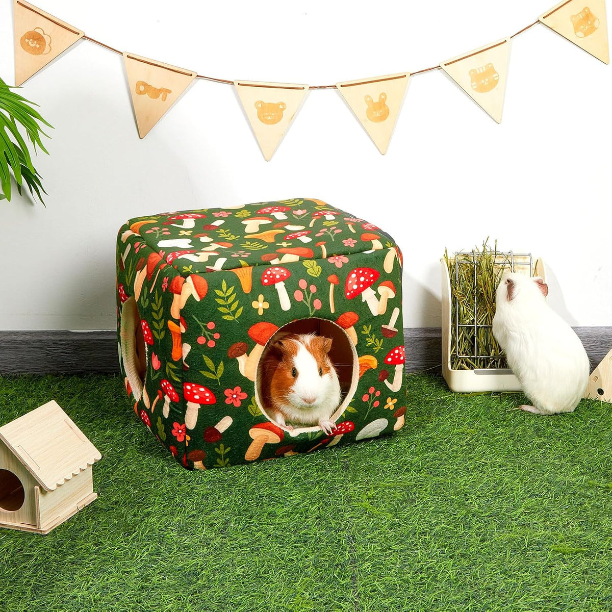 Bienbee Guinea Pig Hideout - Green Mushroom - image 2