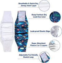 wegreeco Small Dog Diapers Male - Pixiesprite / Small / 5 - image 2