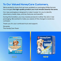 HONEY CARE All-Absorb A26 Male Dog Wrap - 1 / Medium -50 Count ( Pack of 1) - image 2