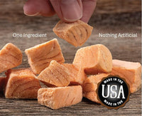 Whole Life Pet Just One Salmon - Cat Treat Or Topper - Human Grade, Freeze Dried, One Ingredient - Protein Rich, Grain Free, Made in The USA (Pack of 2)