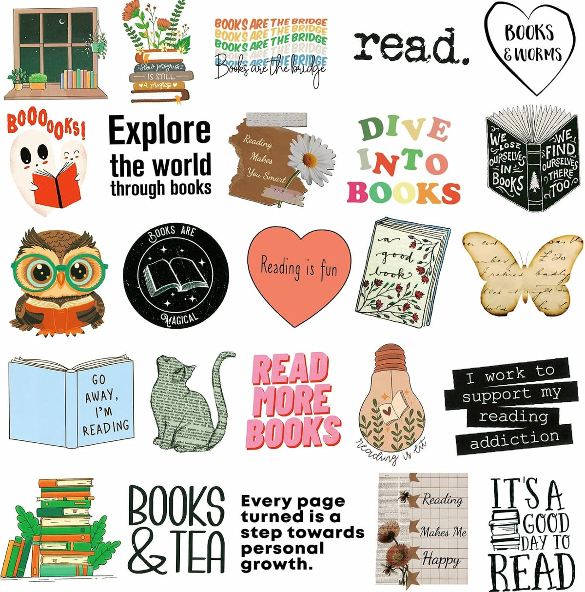 64 Sheets Halloween Stickers for Kids - Book Stickers - image 2
