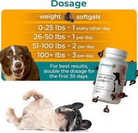 1TDC WorksSoWell Dual Action Joint Supplement for Dogs & Cats - Hip and Joint Supplement for Large Breed & Small Breed - Also Great for Oral Health - Muscle & Stamina Recovery & Arthritis - 120ct