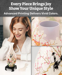 Pintoo Unique 3D Puzzle Vase for Adults - Flowers and Birds / 160 - image 3