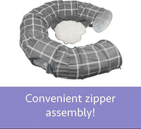 Kitty City Large Cat Tunnel Bed, Cat Bed, Pop Up Bed, Cat Toys, Gray