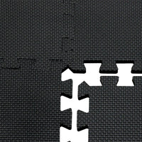 Yostrong 18 Tiles Interlocking Puzzle Foam Baby Play Mat - 18 Tiles (With Straight Edge) / Black - image 4