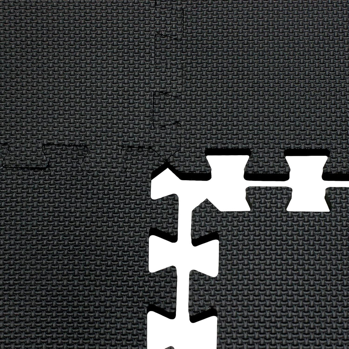 Yostrong 18 Tiles Interlocking Puzzle Foam Baby Play Mat - 18 Tiles (With Straight Edge) / Black - image 4