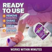 OdorPet Pet Stain Remover and Odor Eliminator - 16 Oz Ready To Use Spray, Non Staining, Professional Strength, Black Cherry Scent by Alpha Tech Pet