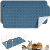 FunFurry Washable Pee Pads for Dogs - Blue / 24" X 47" - 2 Pack