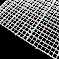 Aquarium Fish Tank Bottom Isolation 8 Pcs, Plastic Egg Crate – Essentials for Fish - L 8pcs - image 4