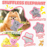 XIUGOAL Pink Puppy Toys - 9 Pack Puppy Chew Toys for Teething, Enrichment Dog Toys for Small Dogs - image 3
