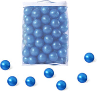 Ball Pit Balls for Kids, Plastic Refill 2.2 Inch Balls - Pear Blue