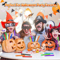 SpringFlower 36-pack of mini Halloween bubble wands in 4 colors - view 7