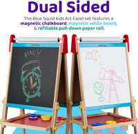 Blue Squid Art Easel for kids Paper Roll x 3 - XL Multicolor - image 4