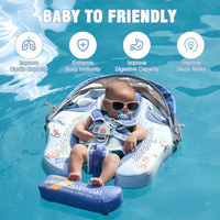 Baby Floats for Pool with Canopy Removable Sun Protection Canopy - Latest styles - image 3