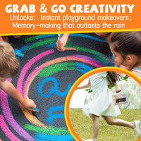 VEESA Washable Sidewalk Chalk for Kids, 10 Bright Colors - 1 Count (Pack of 312) - image 2
