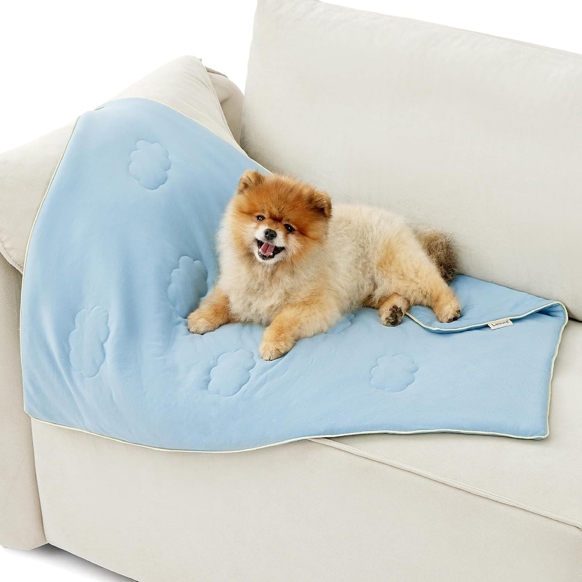 LE SURE ApexCloud Premium Cooling Blankets for Medium Dog Q-MAX>0.4 - S(25x35") / Light Blue - image 2