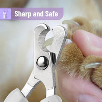 Mr. Pen Cat Nail Trimmer - Brown, Claw Clippers for Cats & Kittens, Also Suitable for Small Dogs