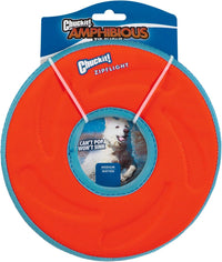 Chuckit! Amphibious ZipFlight Floating and Flying Disc Dog Toy - Medium (Pack of 1) / Amphibious ZipFlight - image 4