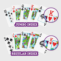 Copag 1546 Design 100% Plastic Playing Cards - Regular Index / 1 Set - image 4