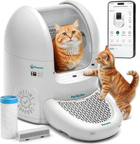 Petcove PurrTek Automatic Litter Box Self Cleaning 5GHz Wi-Fi - Extra Large
