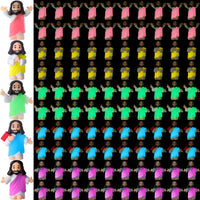 CroBlissful 50 little Jesus figurines that glow in the dark, five colors - view 6