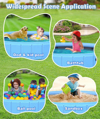 EPN Foldable Dog Pool with Sprinkler - 106 IN - image 3
