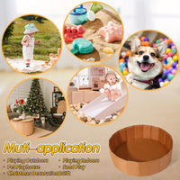 TRENDPLAY beige foldable ball pit play tent for kids, dogs and cats - view 10