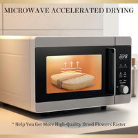Aboofx Microwave Flower Press 6.3" 3 Layers Fast Drying Pressed - 3 Layers 6.3 x 6.3 inch - image 3