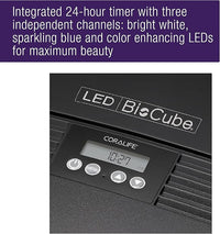 Coralife LED BioCube Aquarium Fish Tank Kit for Saltwater, Marine, Reef or Live Plants, 32 Gallon