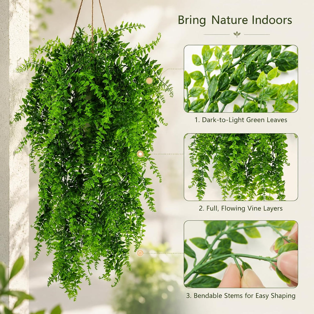 HERCOCCI 2 Pack Reptile Plants - 2 Pack - image 4