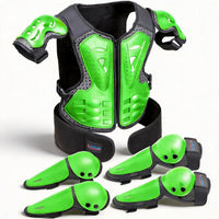 DBaoXiaoMu kids dirt bike gear armor vest suit with chest, back, knee and elbow protection - view 7
