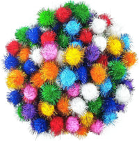 20 Pcs Assorted Color Flash Balls Cats Toy Balls – Essentials for Cats - 1.8 Inch (Pack of 100)