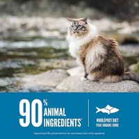 ORIJEN Grain Free High Protein Premium Dry Cat Food Six Fish Recipe 7lb Bag