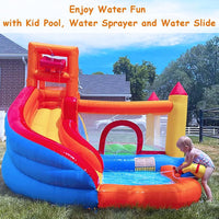 HuaKastro Inflatable Bounce House for kids Water Slide - image 3