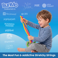 BUNMO Stretchy Strings, Stimulating & Fun Fidget Toys for Kids - Original - 6 Pack - image 2