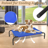 Raised Pet Cot for Small Pets – Essentials for Dogs - Medium / Blue - image 2