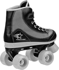 Roller Derby Firestar Youth Skates for Girls, Boys, Beginners - Black/Gray / 12 - image 4