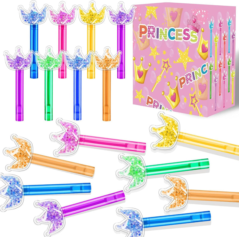 24PCS Glitter Crown Bubble Wands Toys for Kids - Color-13