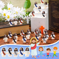 Sumind 50 Pcs Little Jesus Figures Original Design - Retro Color - image 3