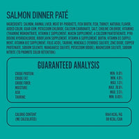 A Strong Heart Canned Wet Cat Food, Salmon Dinner Paté - 3 oz Cans (Pack of 24), Made in The USA with Real Salmon