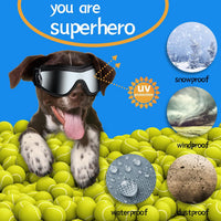 Dog Sunglasses Dog Goggles - Solid - image 3
