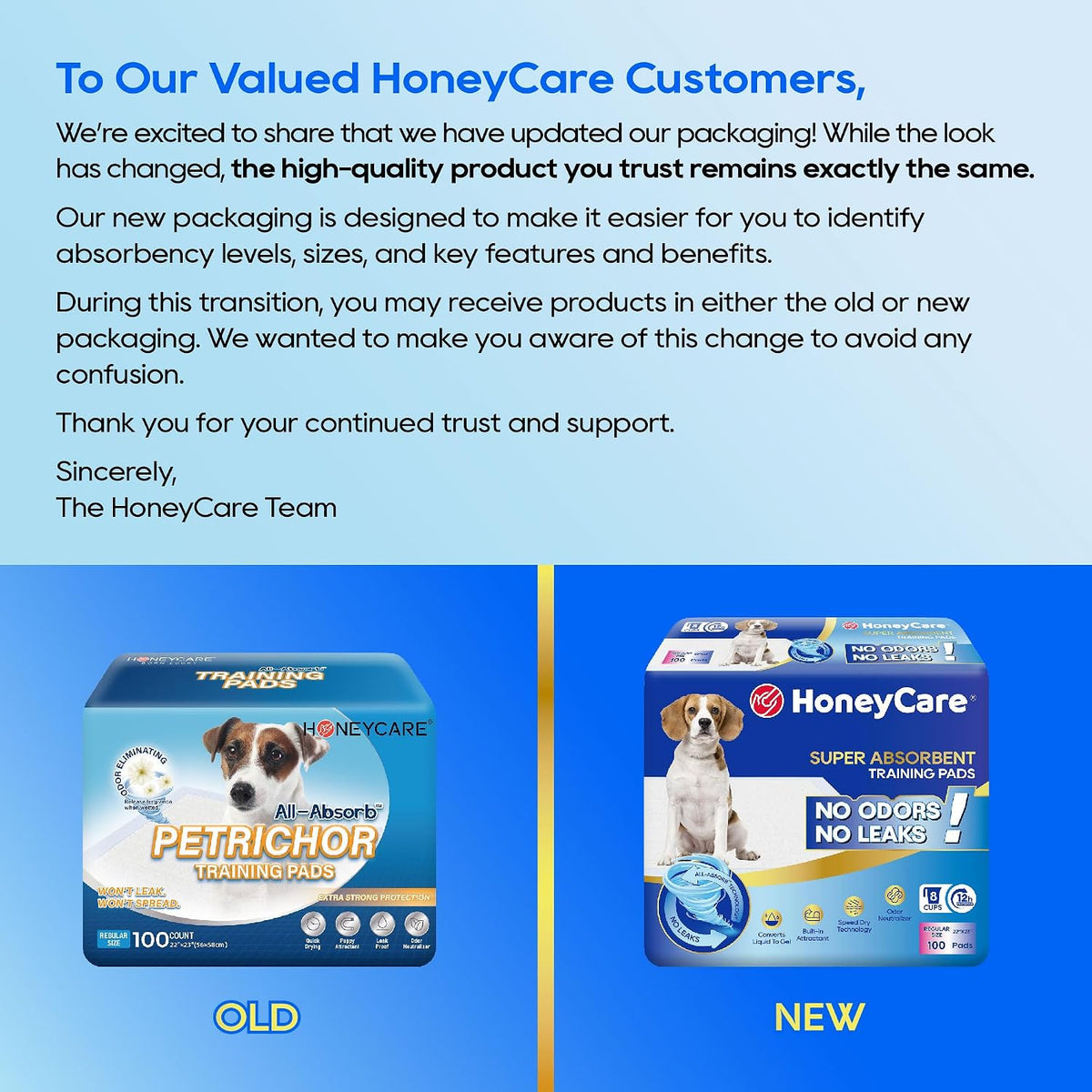 Honey Care All-Absorb, Small 17.5" x 23.5" - Large - 22" x 23" / 100.0 - image 3