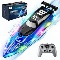 JOI MEW Remote Control Boat for Kids, RC Boat for Pool & Lake - Blue
