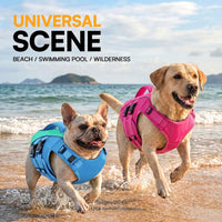 Dog Life Jacket Medium,Ripstop Dog Flotation Vest for Medium Dogs – Essentials for Dogs - Small / Blue - image 4