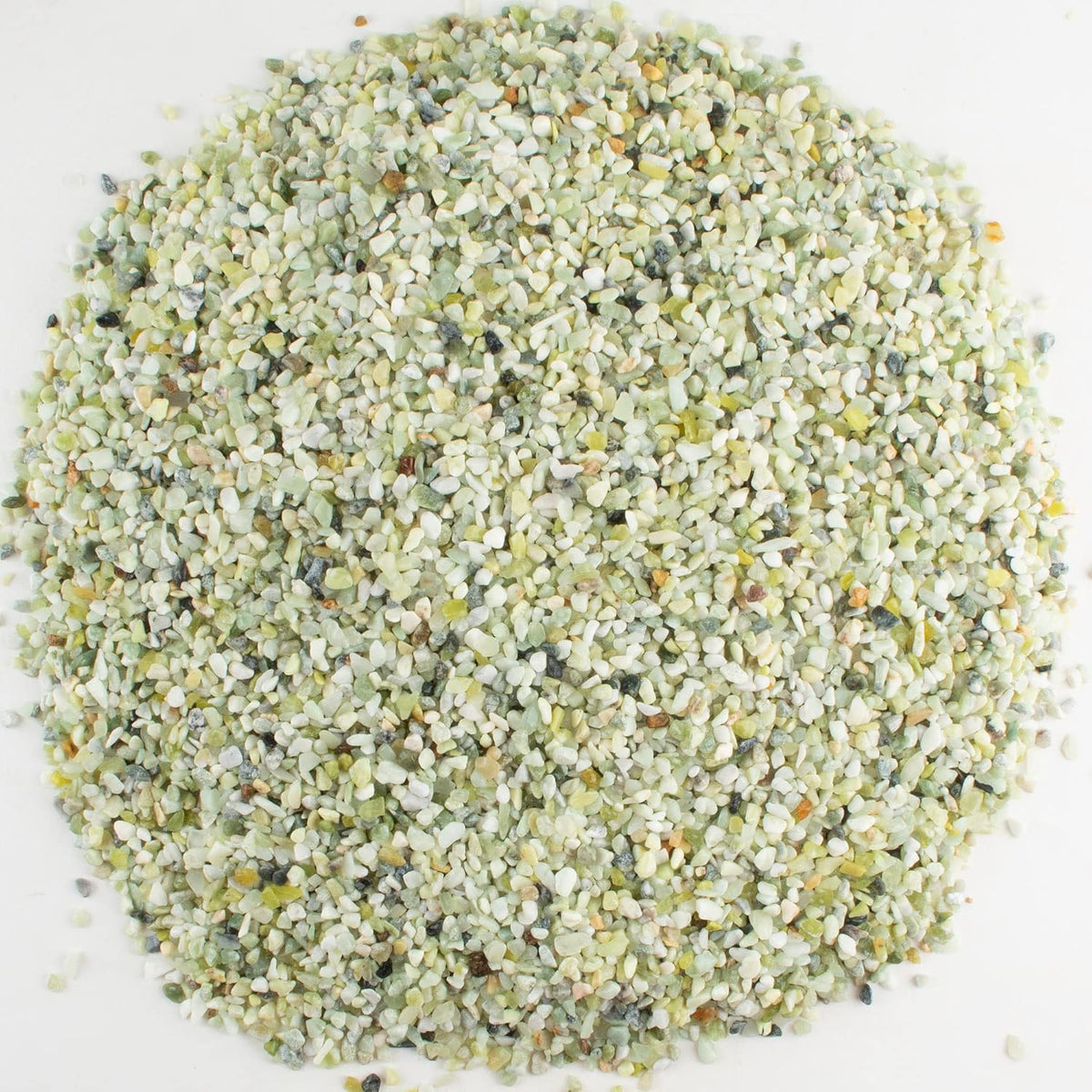 3lb Cactus Pea Gravel Rocks - 18LB / Light Green
