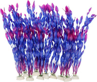 MyLifeUNIT Artificial Seaweed Water Plants for Aquarium - Purple
